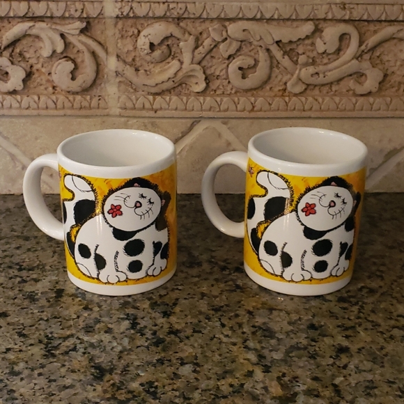 4 cat mugs - Picture 2 of 12